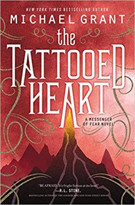 Book cover for "The Tattooed Heart" by Michael Grant