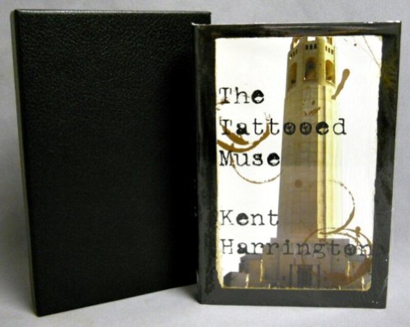 Book cover for "The Tattooed Muse" by Kent Harrington