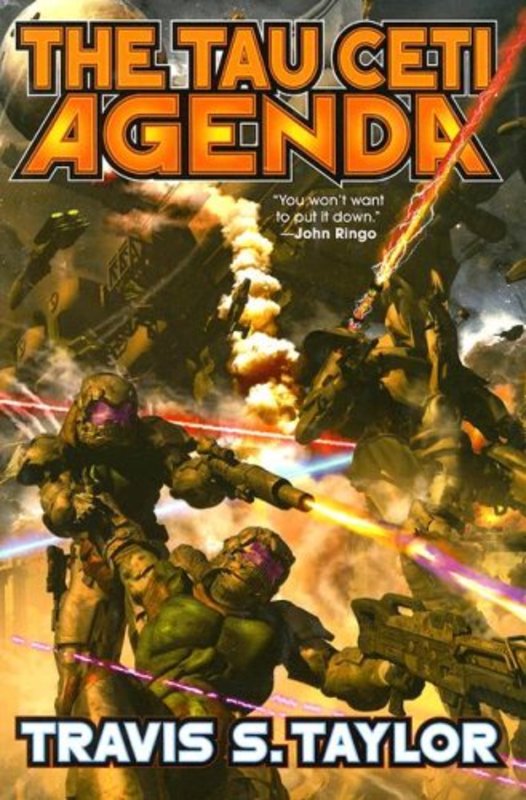 Book cover for "The Tau Ceti Agenda" by Travis S Taylor