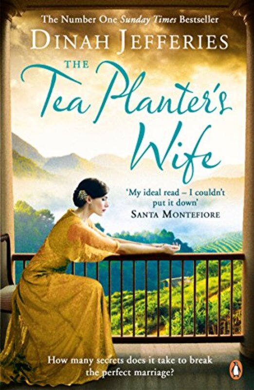 Book cover for "The Tea Planter's Wife" by Dinah Jefferies