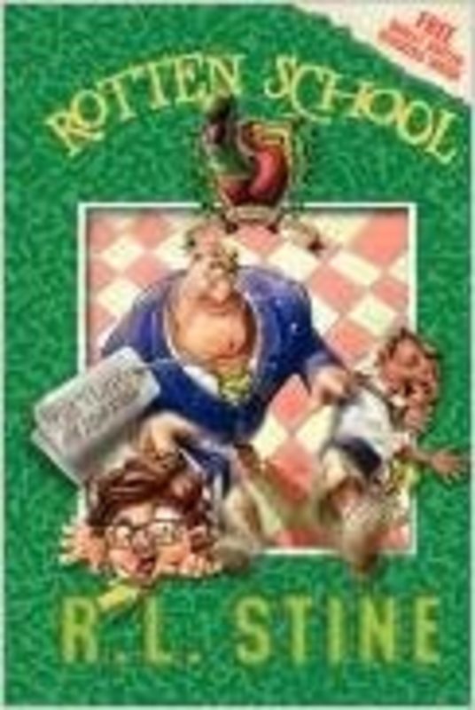 Book cover for "The Teacher from Heck" by RL Stine