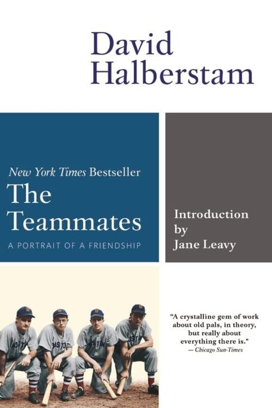 Book cover for "The Teammates" by David Halberstam
