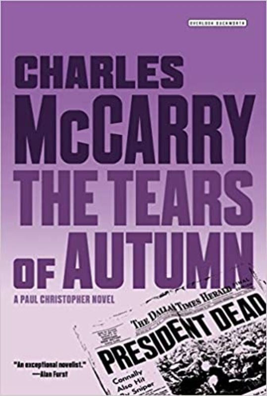 Book cover for "The Tears of Autumn" by Charles McCarry