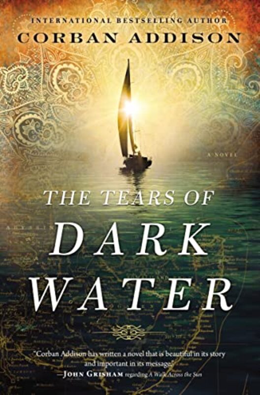 Book cover for "The Tears of Dark Water" by Corban Addison