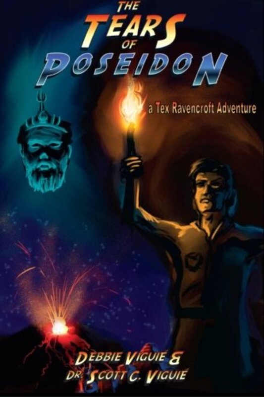 Book cover for "The Tears of Poseidon" by Debbie Viguie