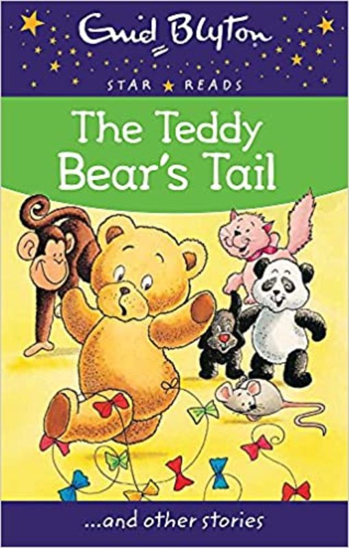 Book cover for "The Teddy Bear's Tail" by Enid Blyton