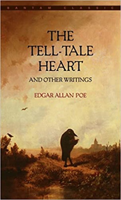 Book cover for "The Tell-Tale Heart" by Edgar Allan Poe