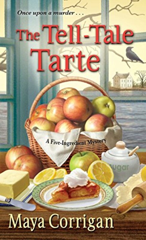 Book cover for "The Tell-Tale Tarte" by Maya Corrigan
