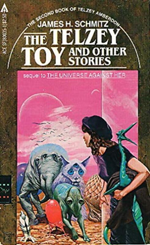 Book cover for "The Telzey Toy" by James H Schmitz