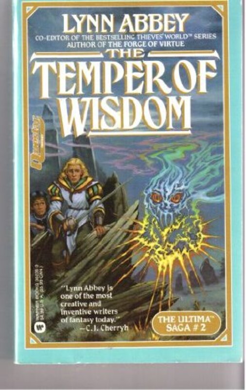 Book cover for "The Temper of Wisdom" by Lynn Abbey
