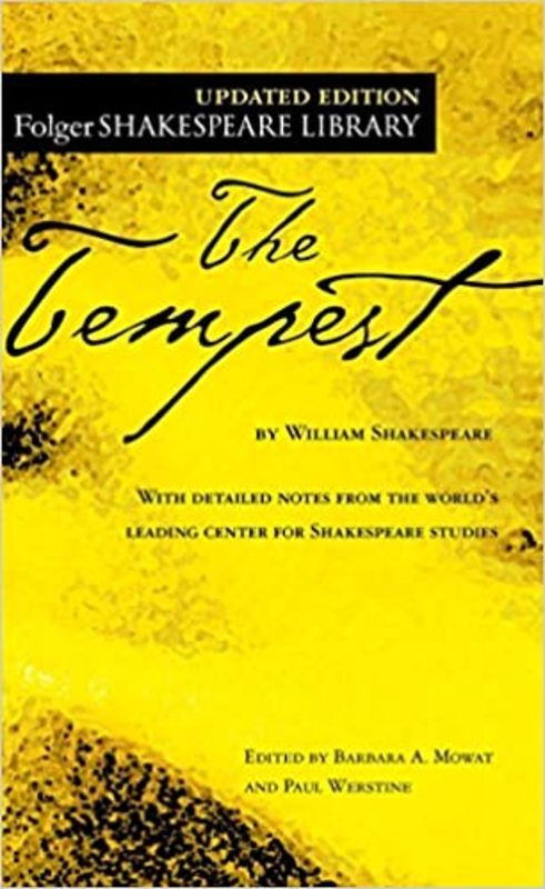 Book cover for "The Tempest" by William Shakespeare