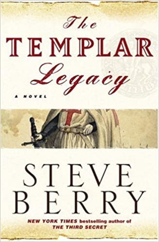 Book cover for "The Templar Legacy" by Steve Berry
