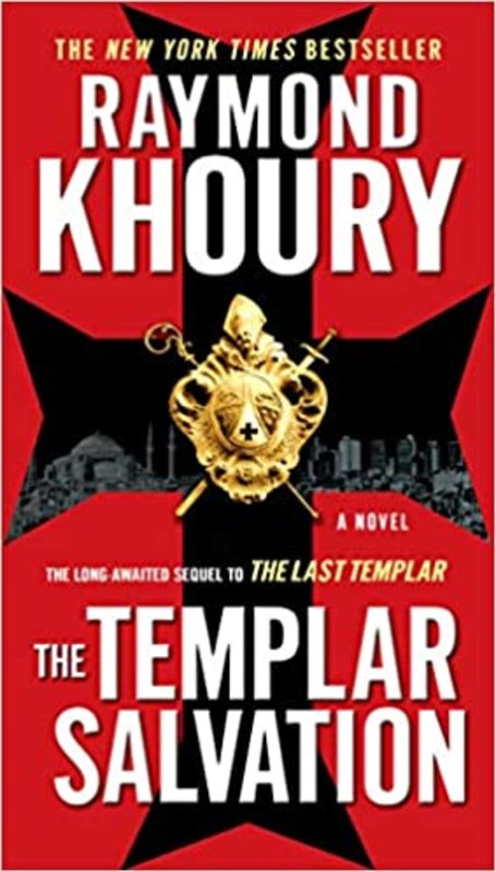 Book cover for "The Templar Salvation" by Raymond Khoury