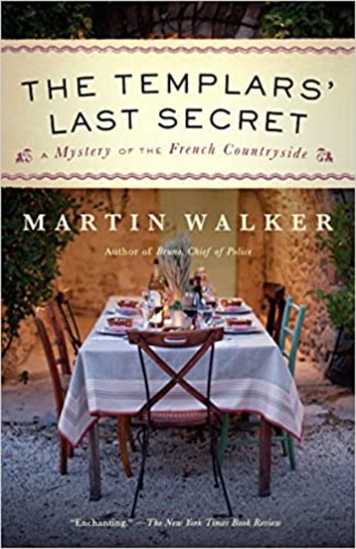 Book cover for "The Templars' Last Secret" by Martin Walker