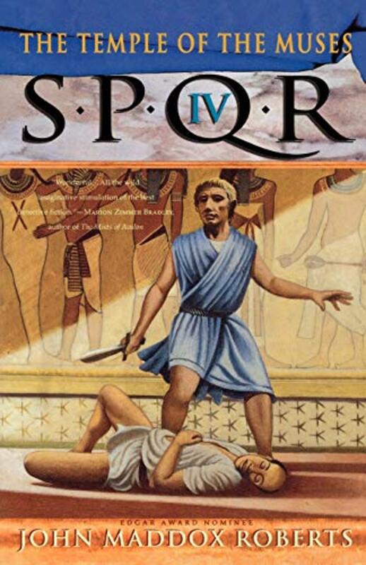 Book cover for "The Temple of the Muses" by John Maddox Roberts