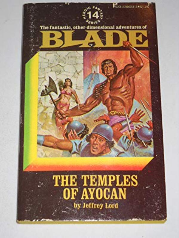 Book cover for "The Temples of Ayocan" by Jeffrey Lord
