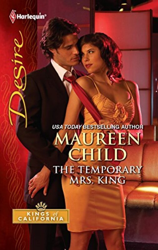 Book cover for "The Temporary Mrs. King" by Maureen Child