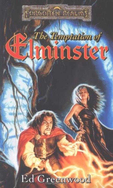 Book cover for "The Temptation of Elminster" by Ed Greenwood