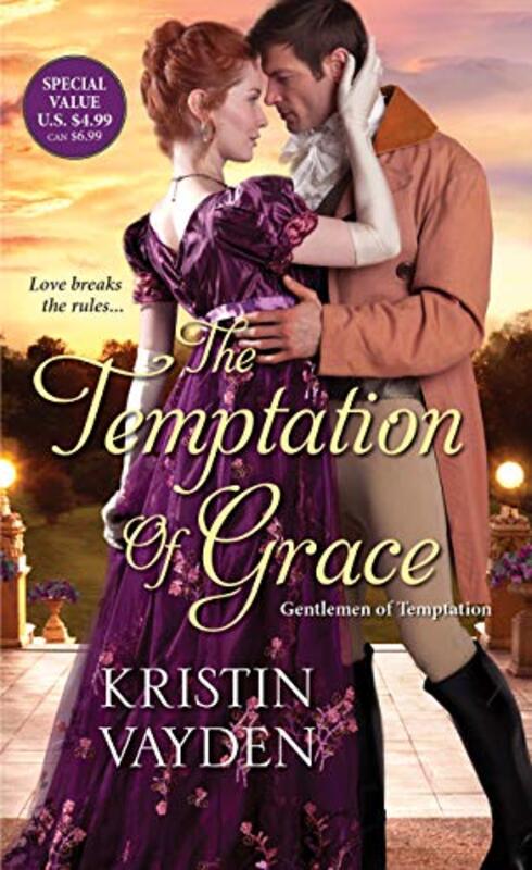 Book cover for "The Temptation of Grace" by Kristin Vayden
