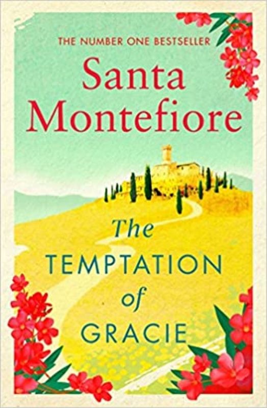 Book cover for "The Temptation of Gracie" by Santa Montefiore