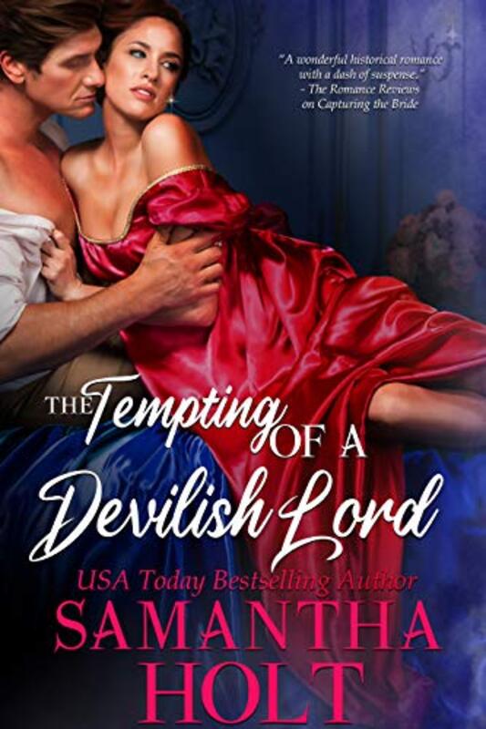 Book cover for "The Tempting of a Devilish Lord" by Samantha Holt