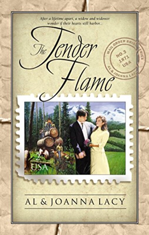 Book cover for "The Tender Flame" by Al Lacy