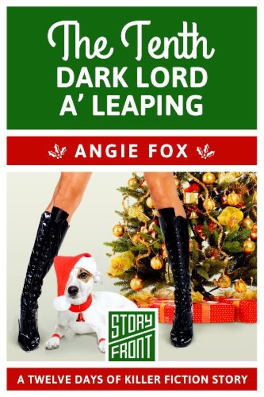 Book cover for "The Tenth Dark Lord a' Leaping" by Angie Fox