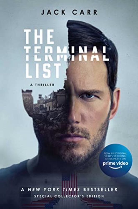 Book cover for "The Terminal List" by Jack Carr