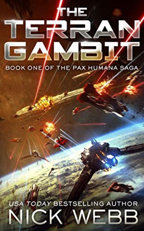 Book cover for "The Terran Gambit" by Nick Webb