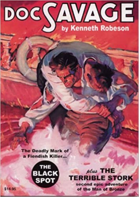 Book cover for "The Terrible Stork" by Lester Dent