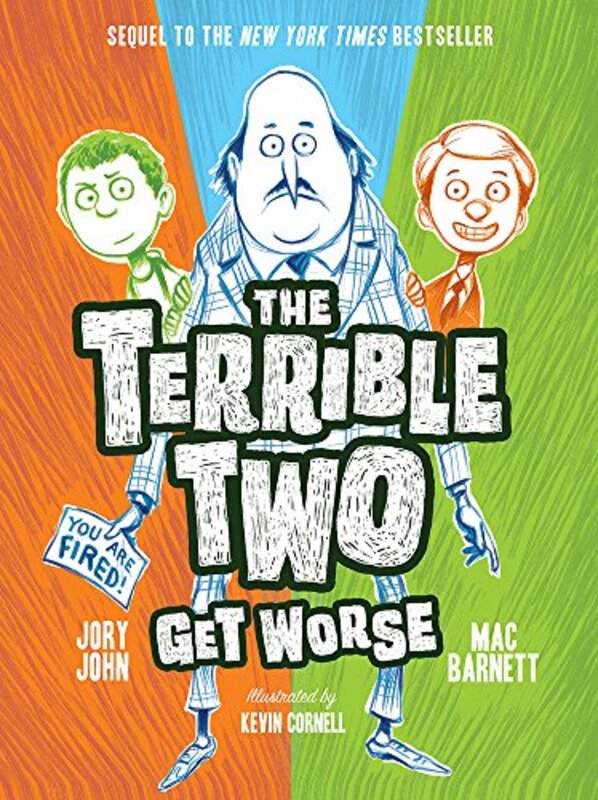 Book cover for "The Terrible Two Get Worse" by Mac Barnett