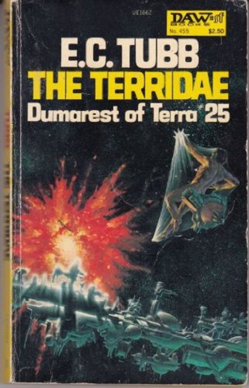 Book cover for "The Terridae" by EC Tubb