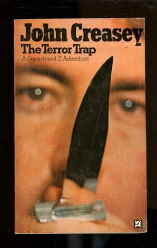 Book cover for "The Terror Trap" by John Creasey