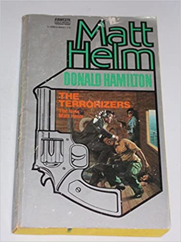 Book cover for "The Terrorizers" by Donald Hamilton