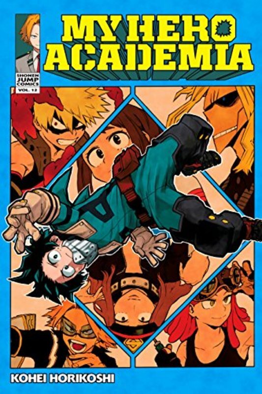 Book cover for "The Test" by Kohei Horikoshi
