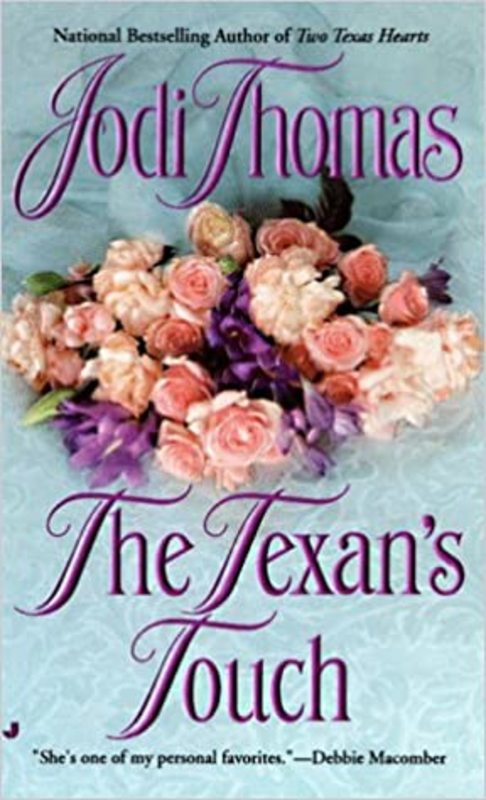 Book cover for "The Texan's Touch" by Jodi Thomas