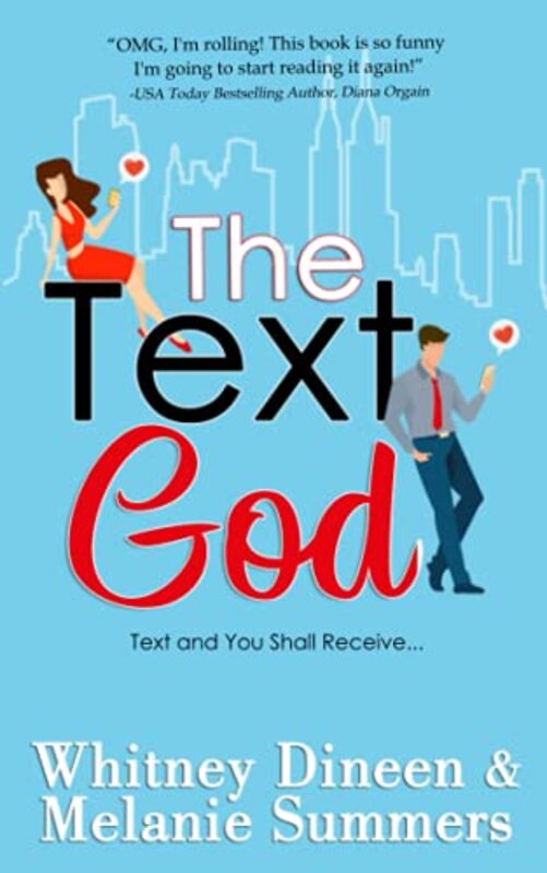 Book cover for "The Text God" by Whitney Dineen