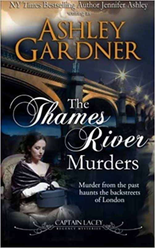 Book cover for "The Thames River Murders" by Ashley Gardner