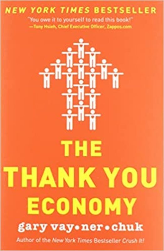 Book cover for "The Thank You Economy"