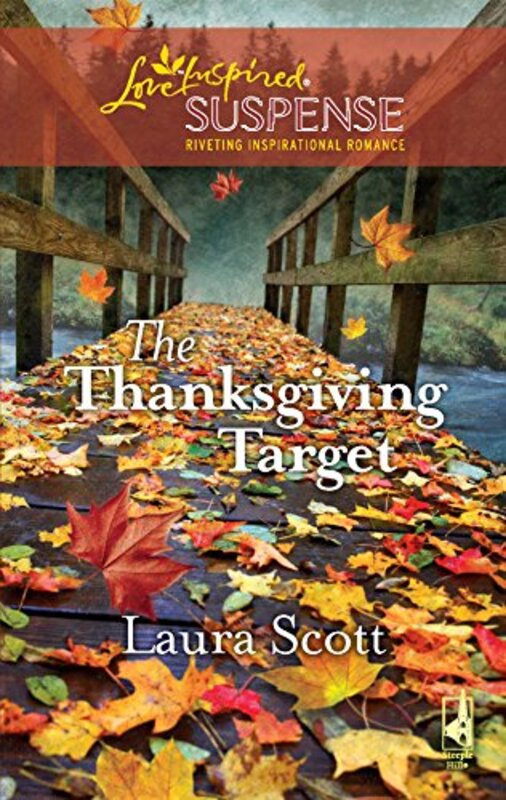 Book cover for "The Thanksgiving Target" by Laura Scott