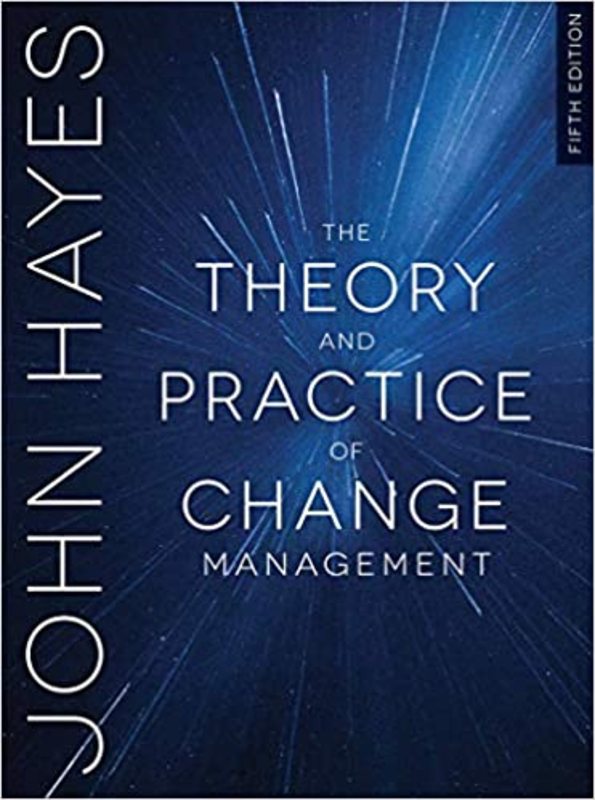 Book cover for "The Theory and Practice of Change Management" by John Hayes
