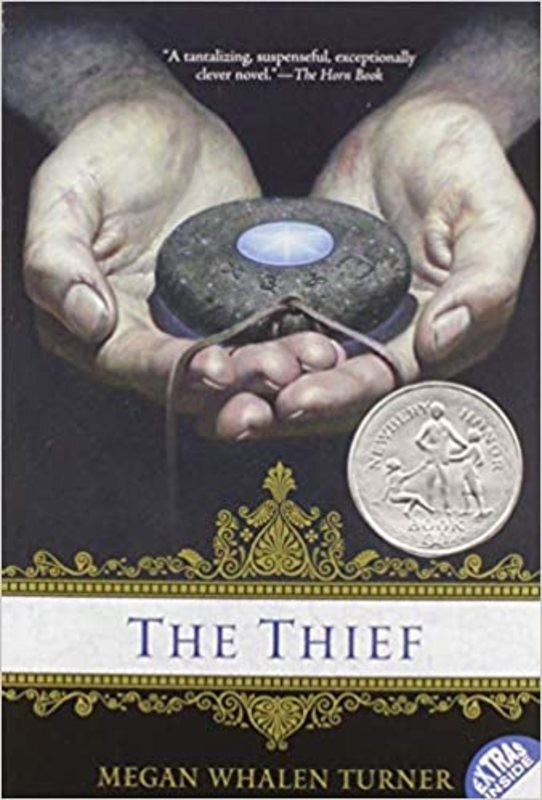 Book cover for "The Thief" by Megan Whalen Turner