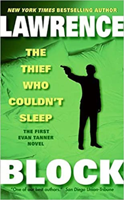 Book cover for "The Thief Who Couldn't Sleep" by Lawrence Block