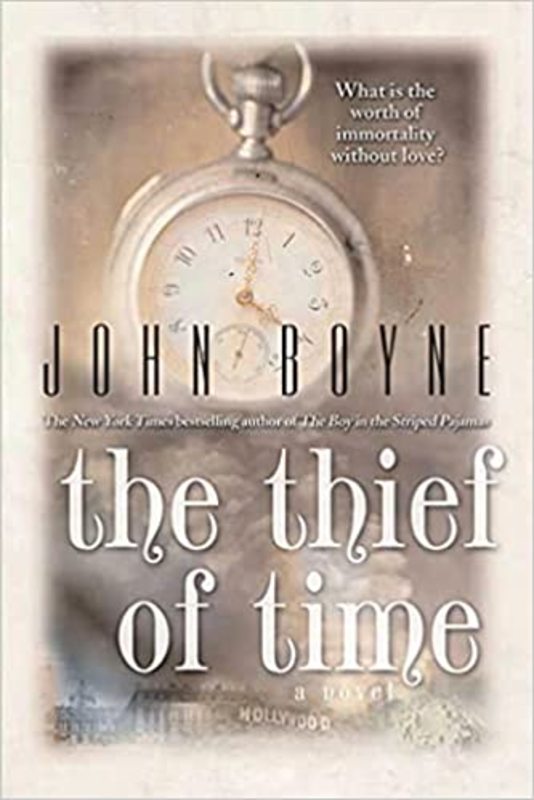 Book cover for "The Thief of Time" by John Boyne