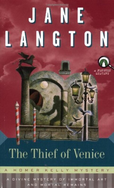 Book cover for "The Thief of Venice" by Jane Langton