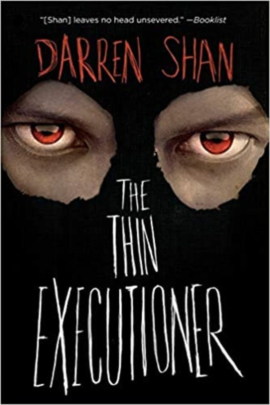 Book cover for "The Thin Executioner" by Darren Shan