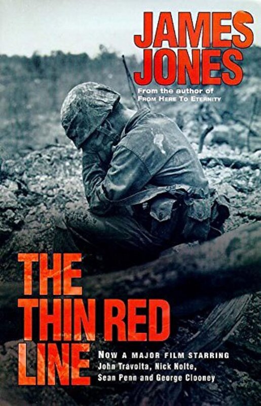 Book cover for "The Thin Red Line" by James Jones