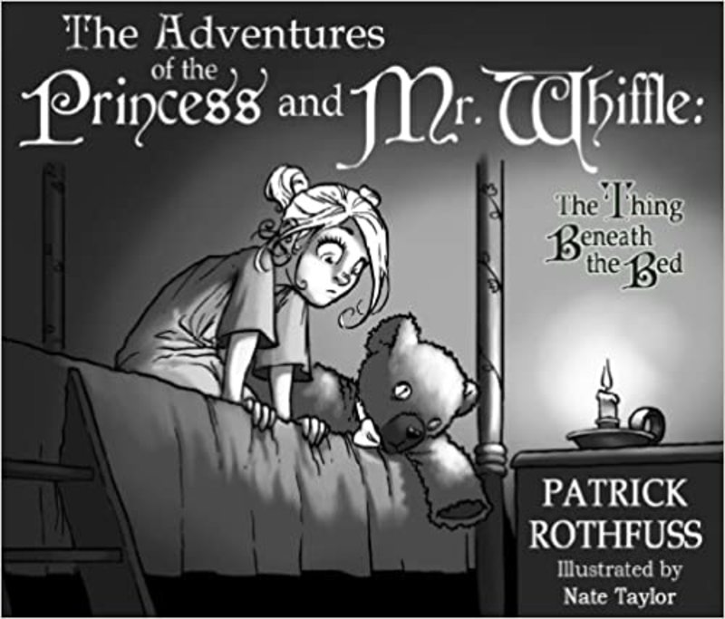 Book cover for "The Thing Beneath the Bed" by Patrick Rothfuss