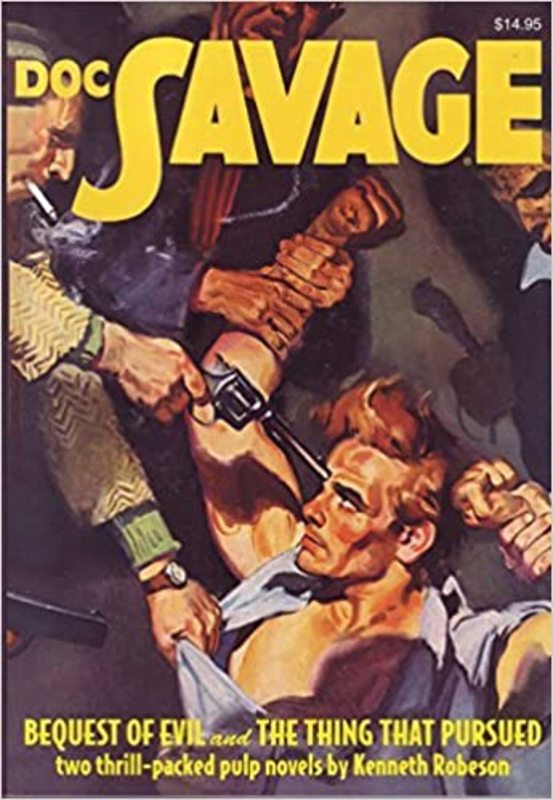 Book cover for "The Thing That Pursued" by Lester Dent