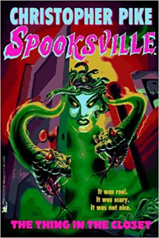 Book cover for "The Thing in the Closet" by Christopher Pike